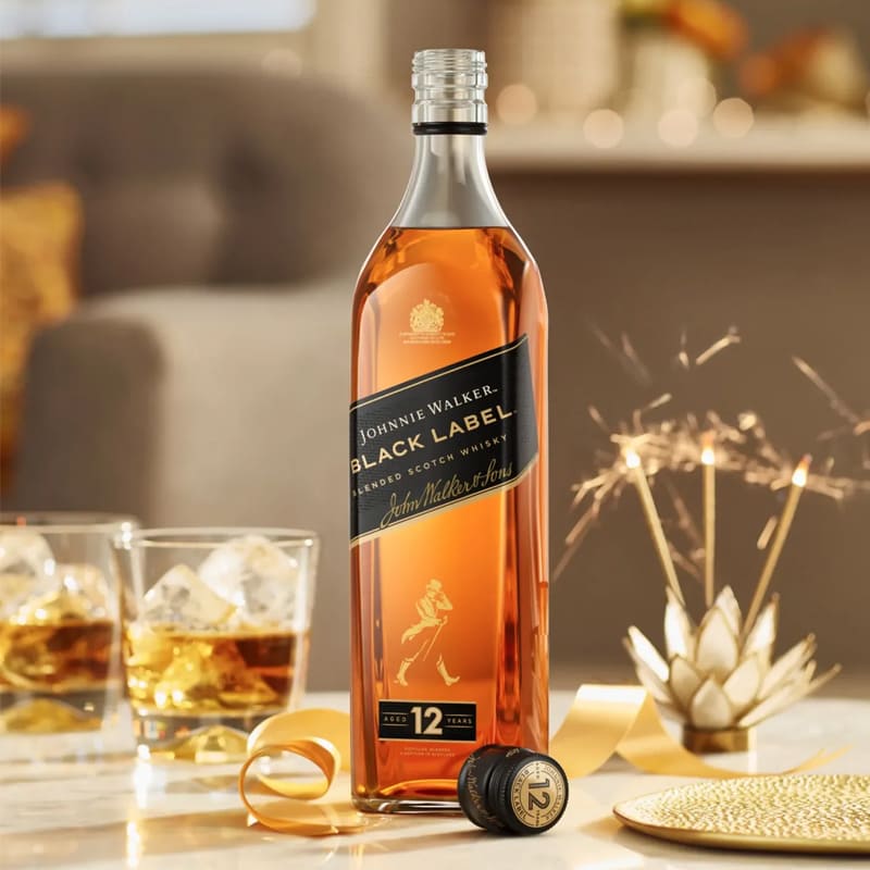 JOHNNIE WALKER BLACK LABEL 75CL – Image 2