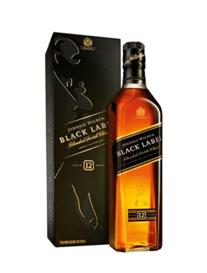 JOHNNIE WALKER BLACK LABEL 1 L