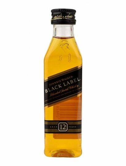 JOHNNIE WALKER BLACK LABEL 20 CL