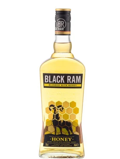 WHISKY BLACK RAM HONEY 1L